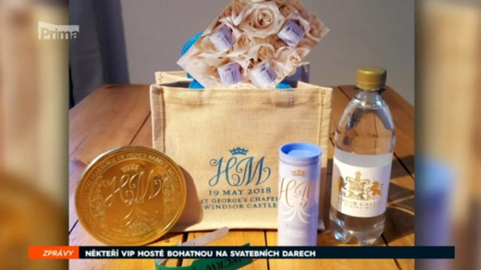 23. 5. 2018 ZPRÁVY: NĚKTEŘÍ VIP HOSTÉ BOHATNOU NA SVATEBNÍCH DARECH